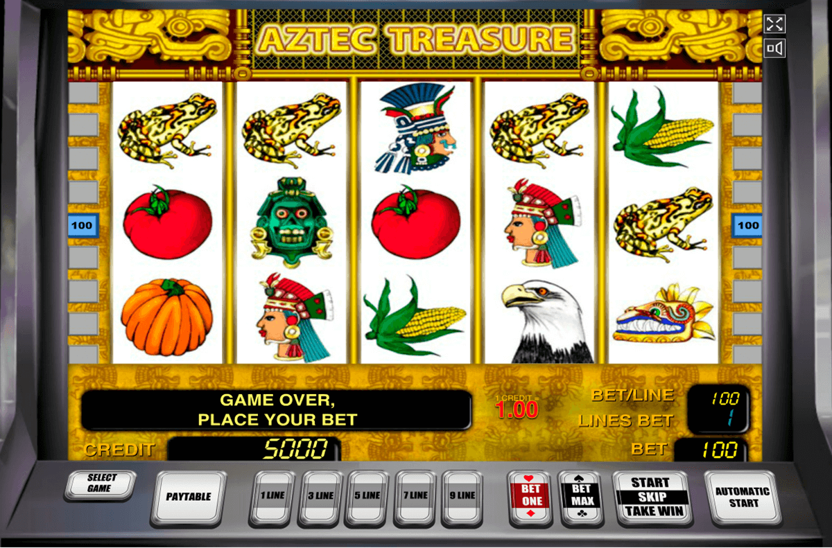 aztec treasure novomatic slot machine 