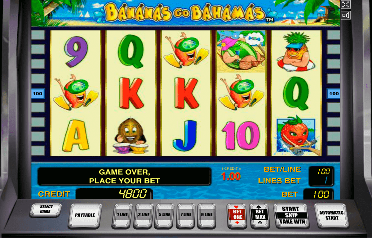 bananas go bahamas novomatic slot machine 