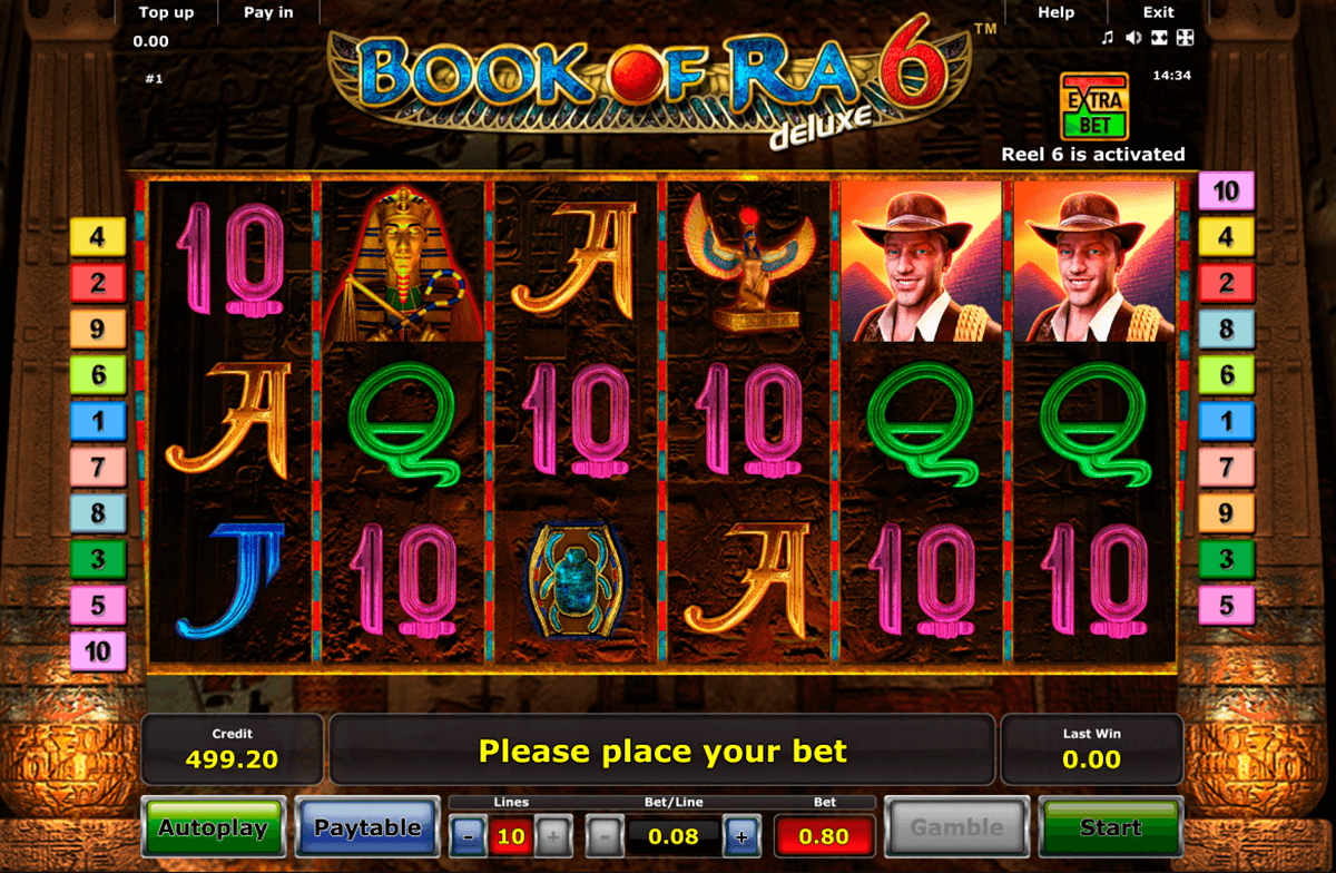book of ra 6 novomatic slot machine 