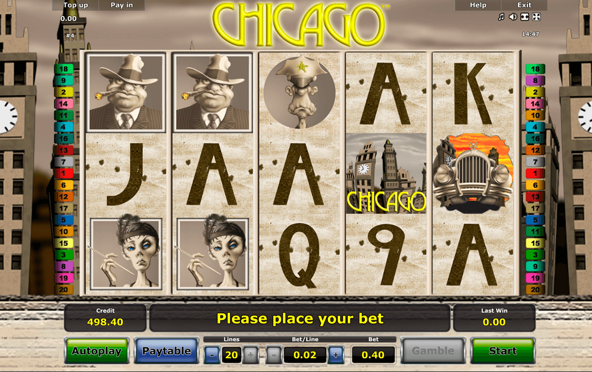 chicago novomatic slot machine 