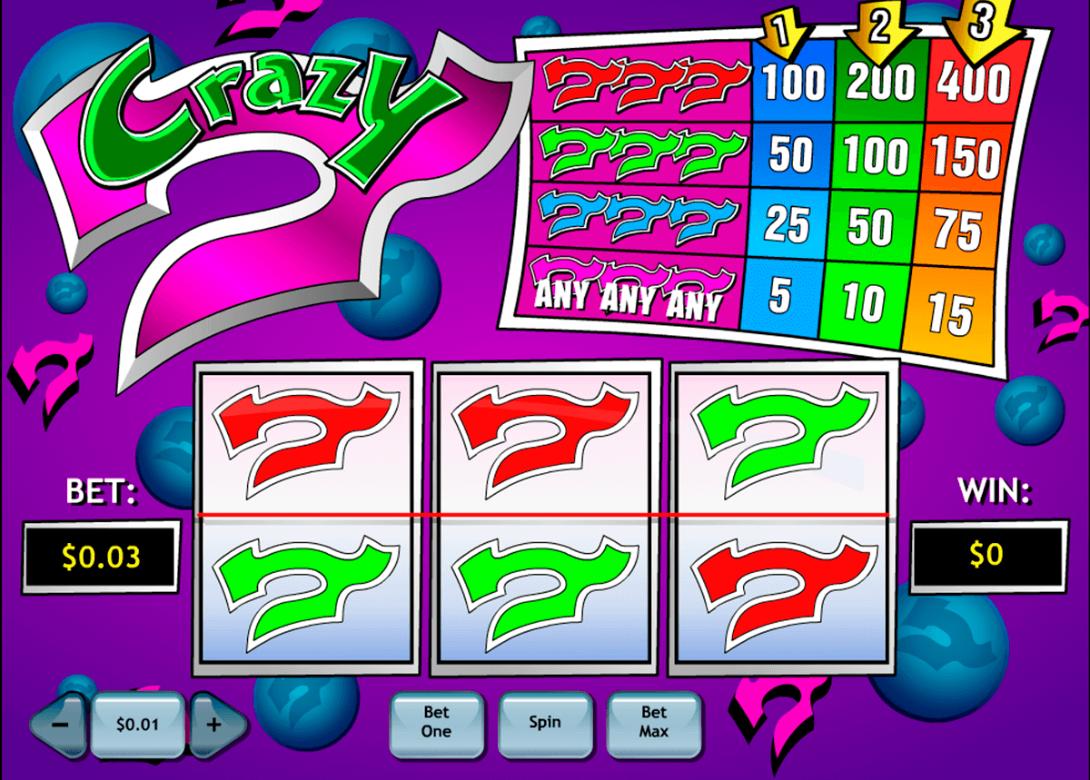 crazy 7 playtech slot machine 