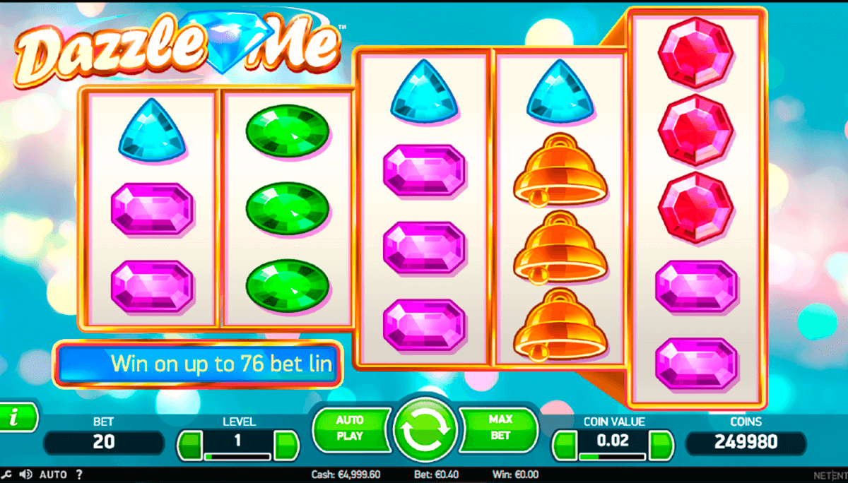 dazzle me netent slot machine 