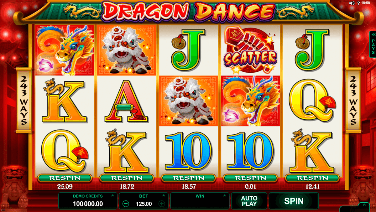 dragon dance microgaming slot machine 
