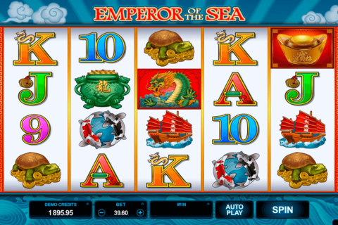 emperor of the sea microgaming slot machine 