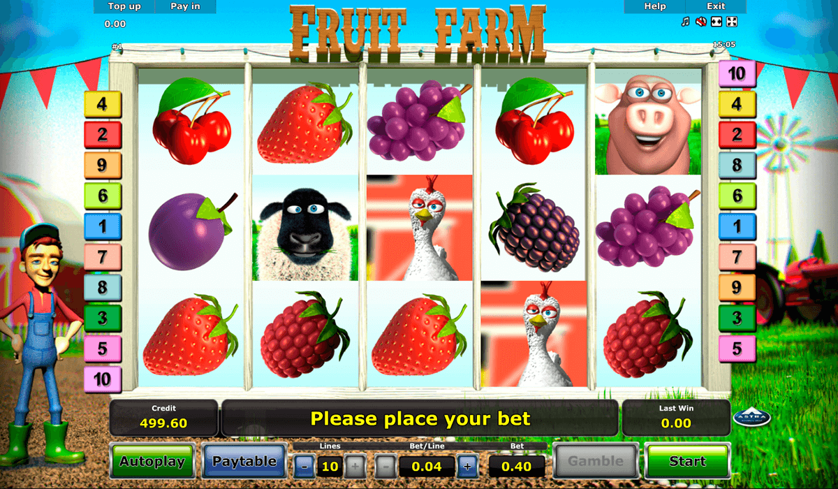 fruit farm novomatic slot machine 