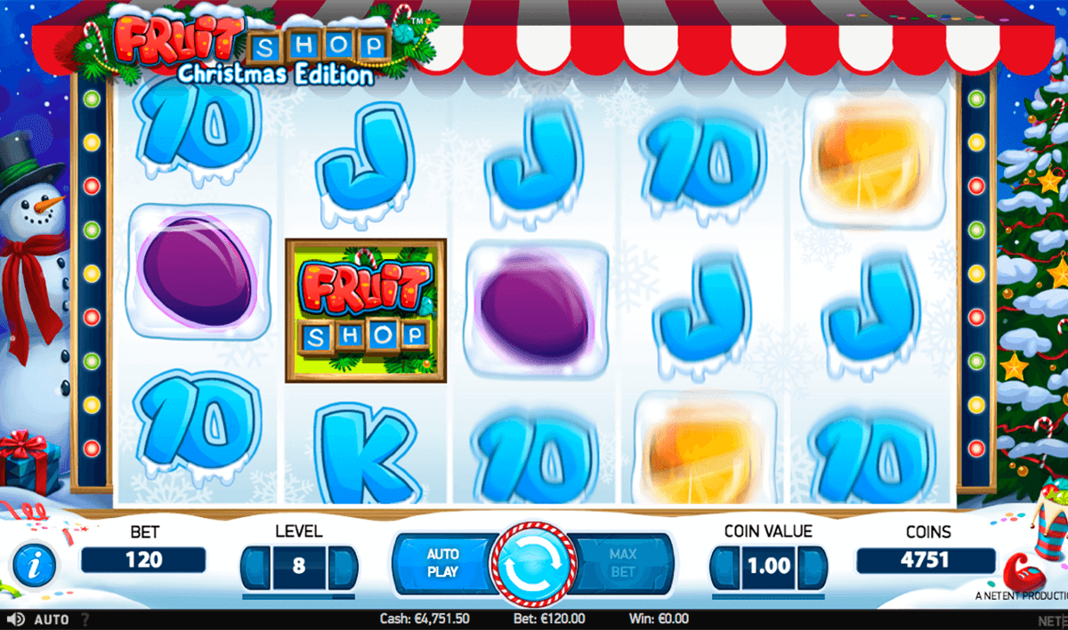 fruit shop christmas edition netent slot machine 