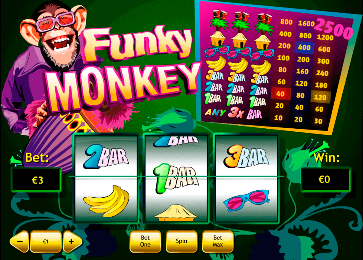 funky monkey playtech slot machine 