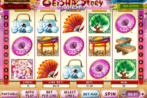geisha story jackpot playtech slot machine 