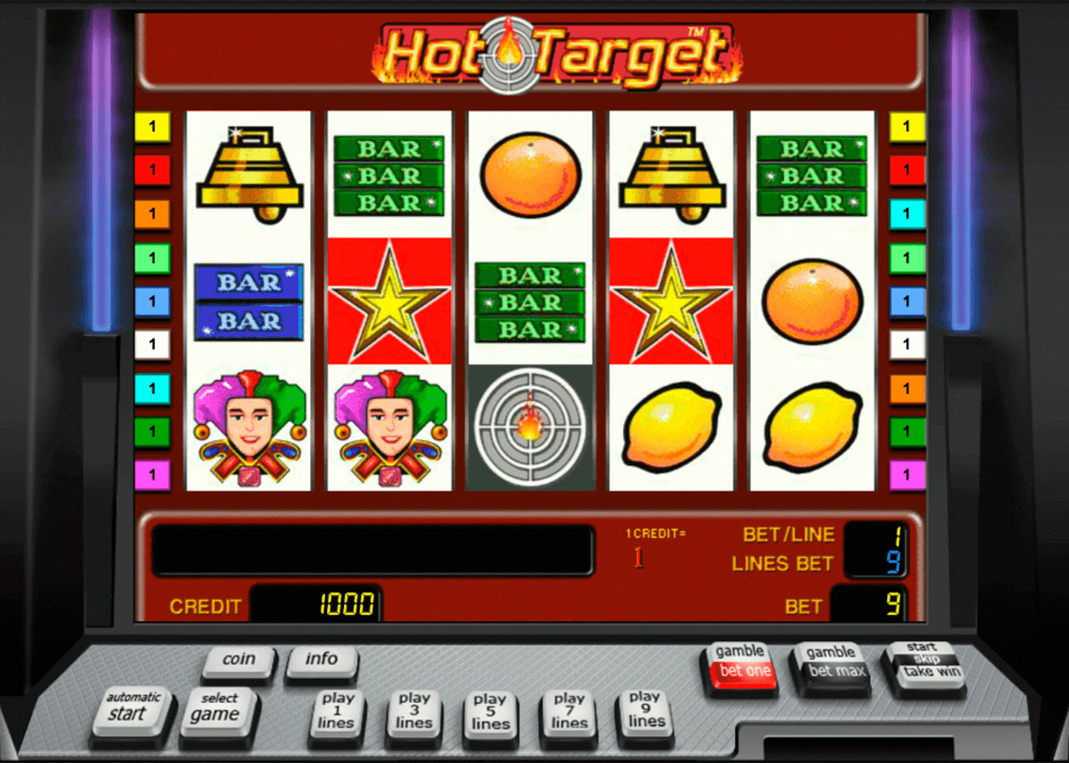 hot target novomatic slot machine 