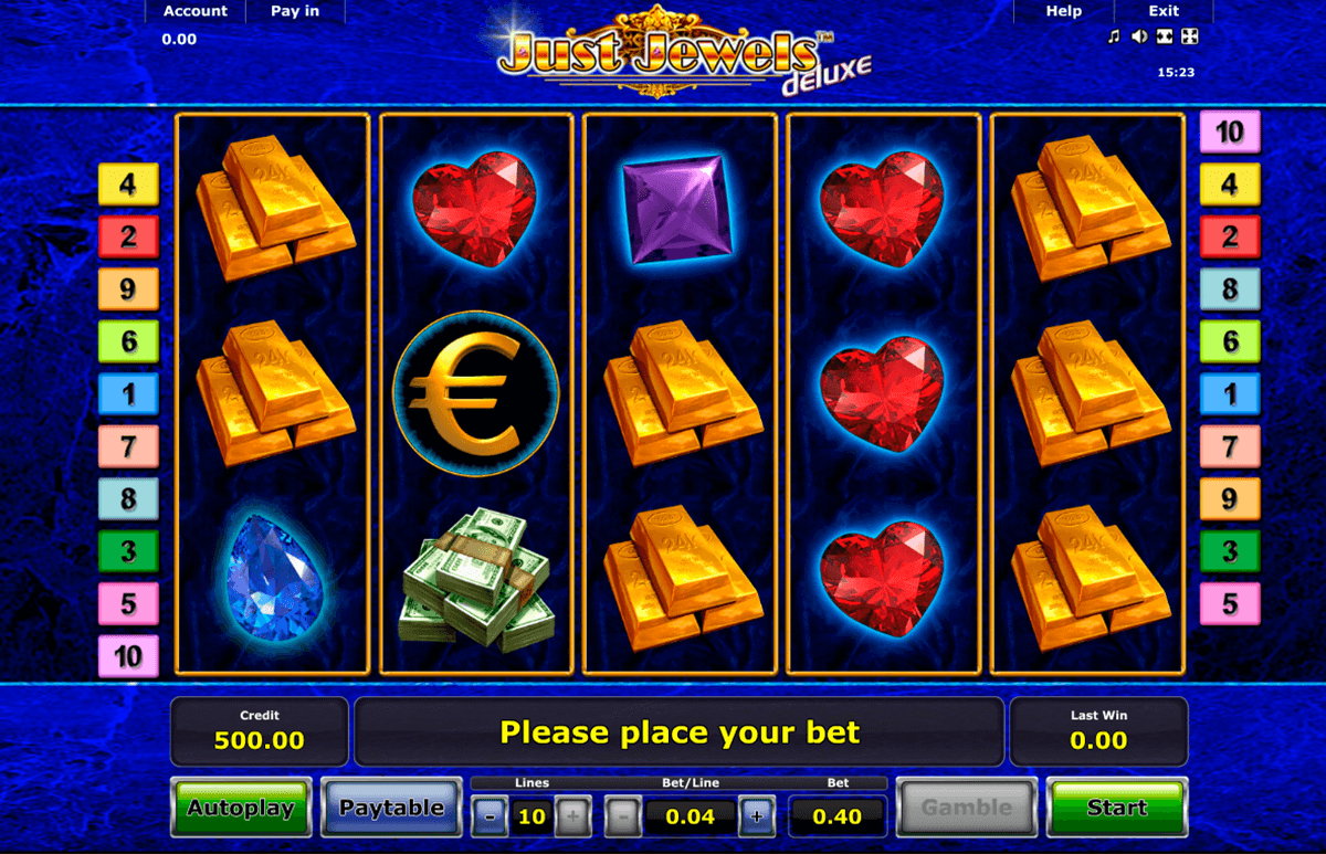 just jewels deluxe novomatic slot machine 