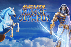 logo age of the gods king of olympus playtech slot online 
