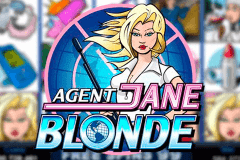 logo agent jane blonde microgaming slot online 