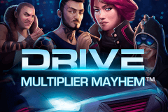 logo drive multiplier mayhem netent slot online 