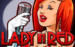 logo lady in red microgaming slot online 