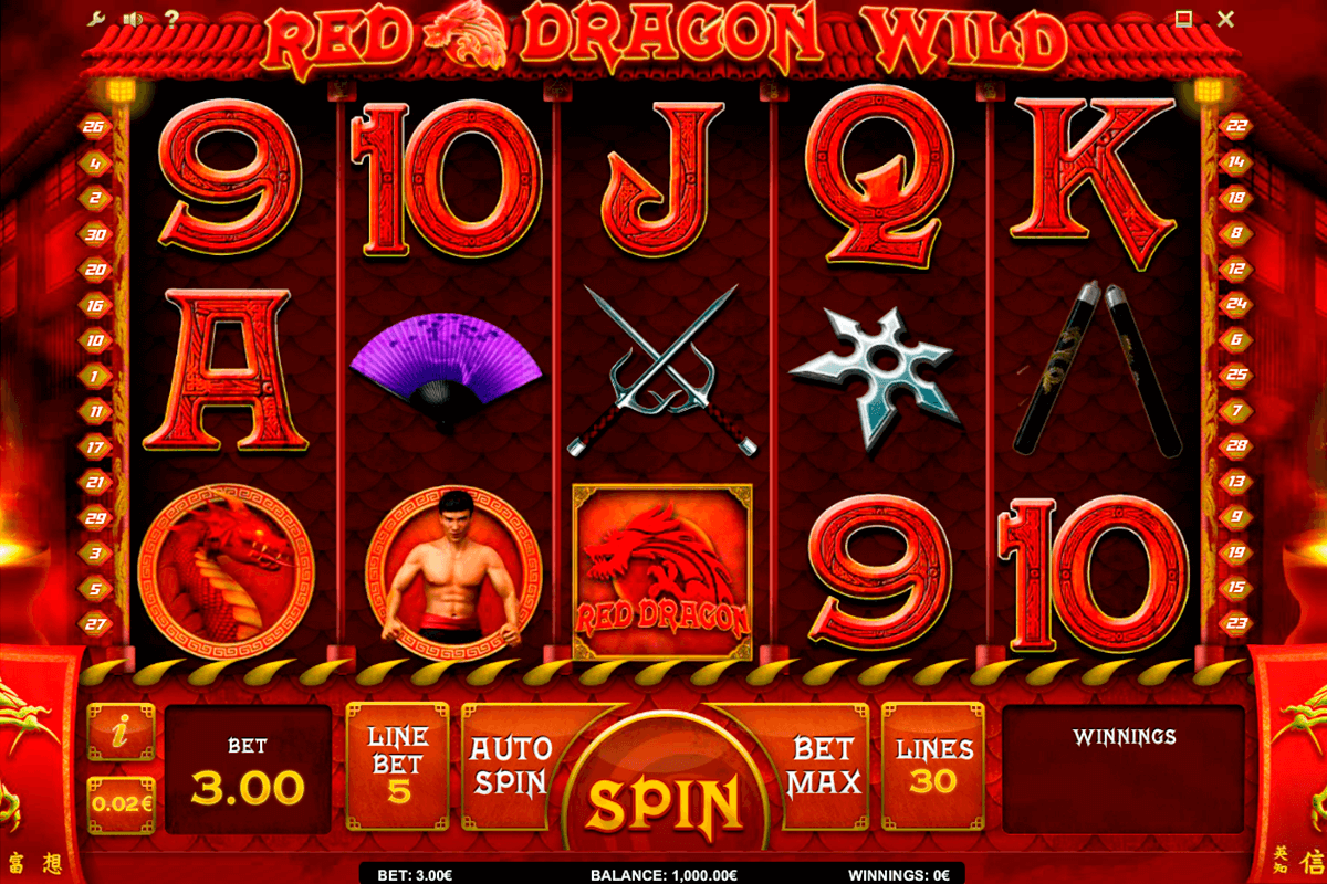 red dragon wild isoftbet slot machine 