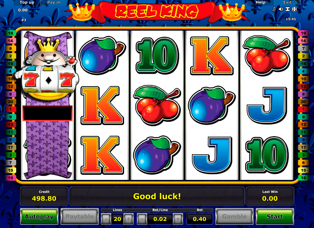 reel king novomatic slot machine 