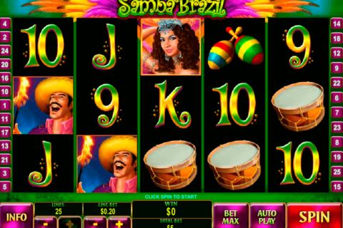 samba brazil playtech slot machine 