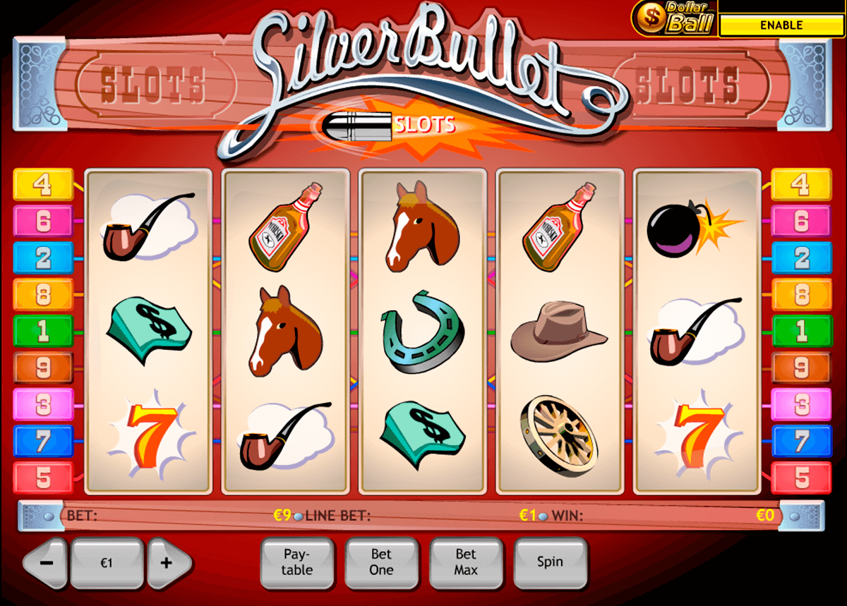 silver bullet playtech slot machine 