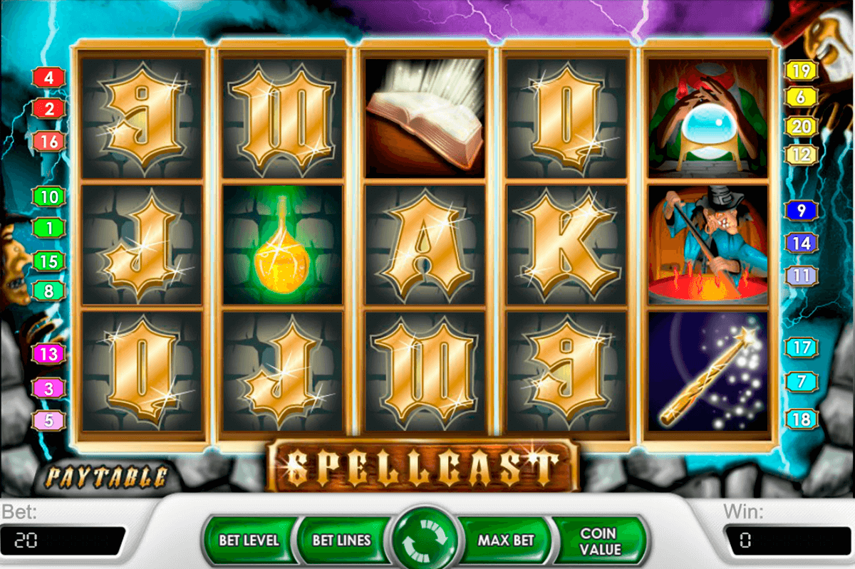 spellcast netent slot machine 