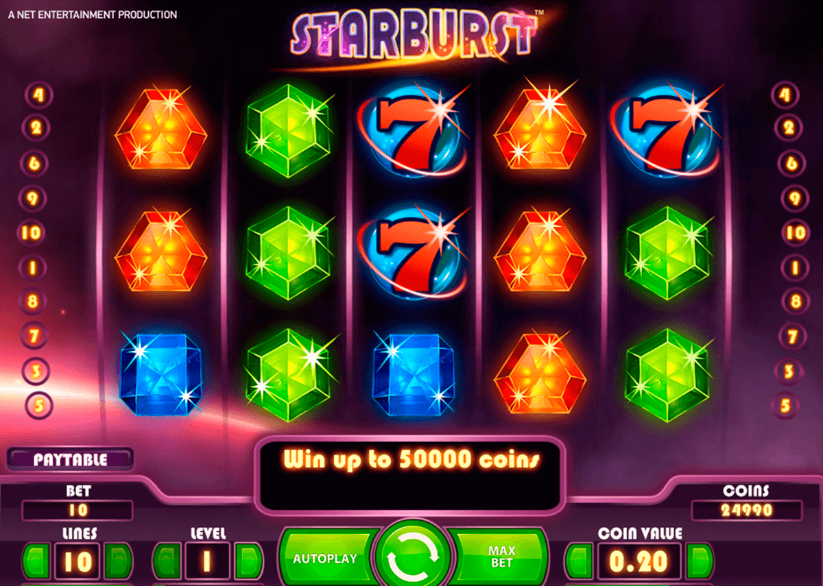 starburst netent slot machine 