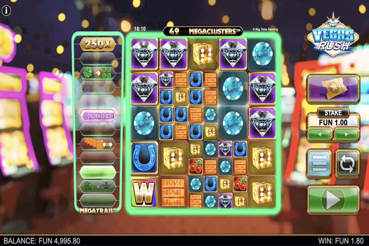 vegas rush big time gaming 